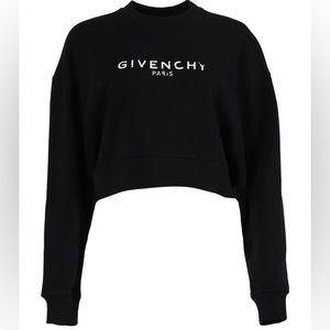 Givenchy Cropped sweatshirt size M 100% authentic